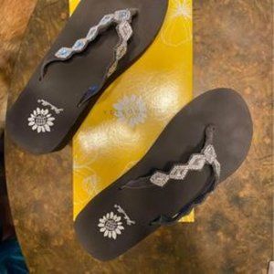 Women's Yellow Box Sandals